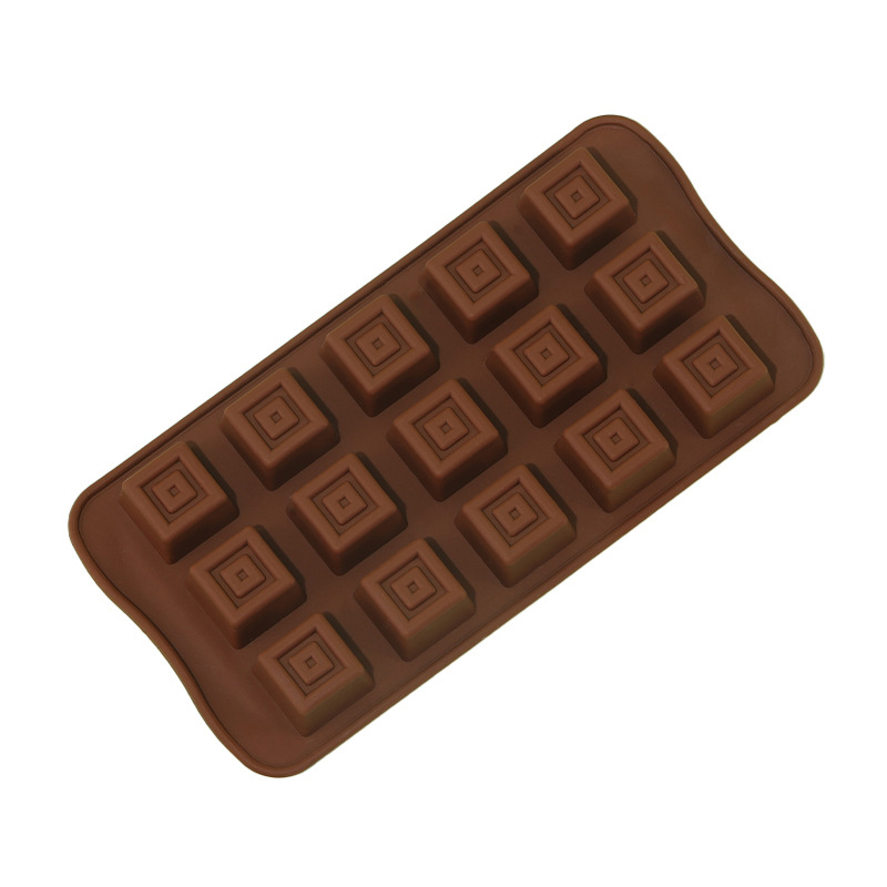 Kitchen Baking Items - Classical Chocolate Mold Square Candy Gummy