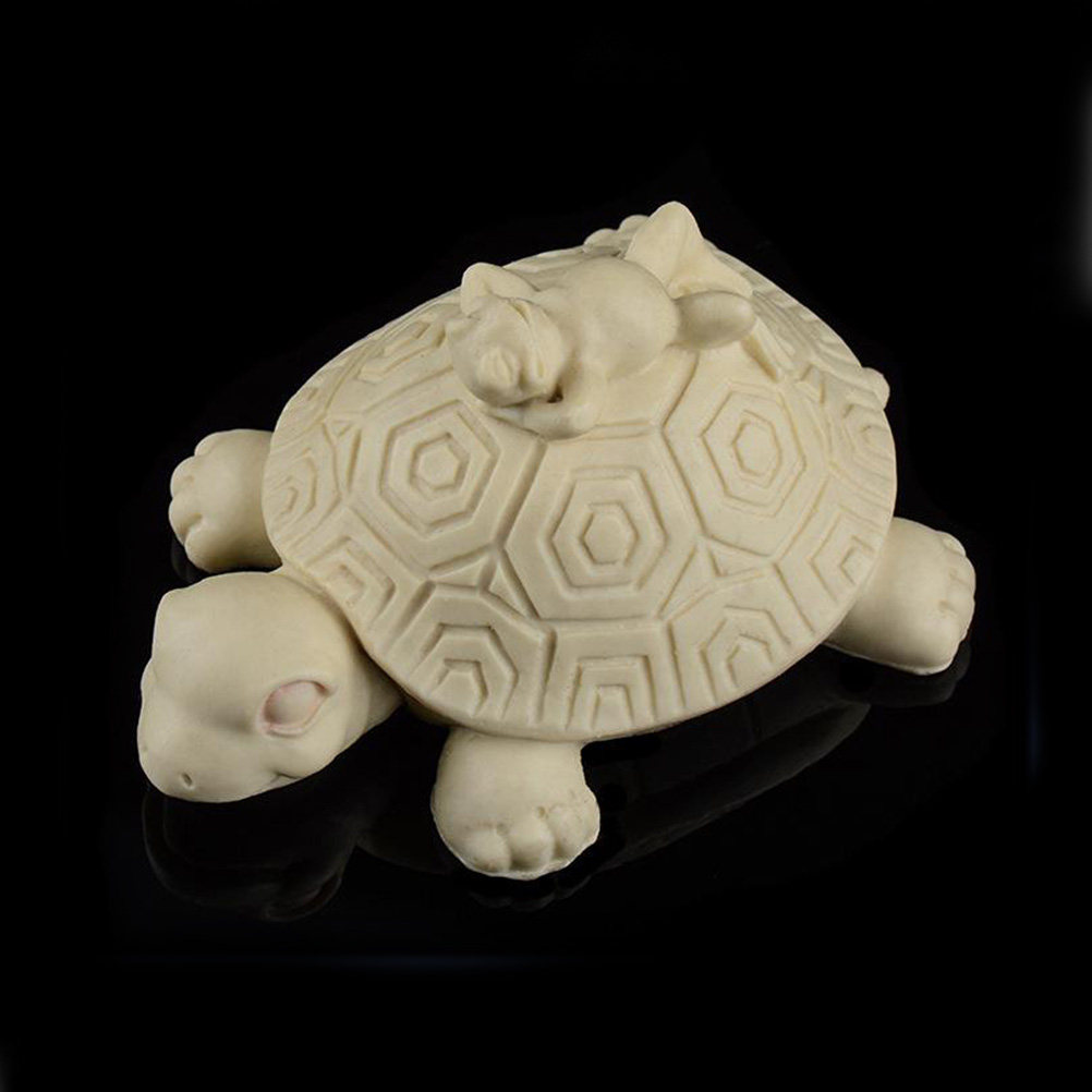 Silicone Cake Mold - Fondant Turtle Shape Non-Stick Monstera Fondant