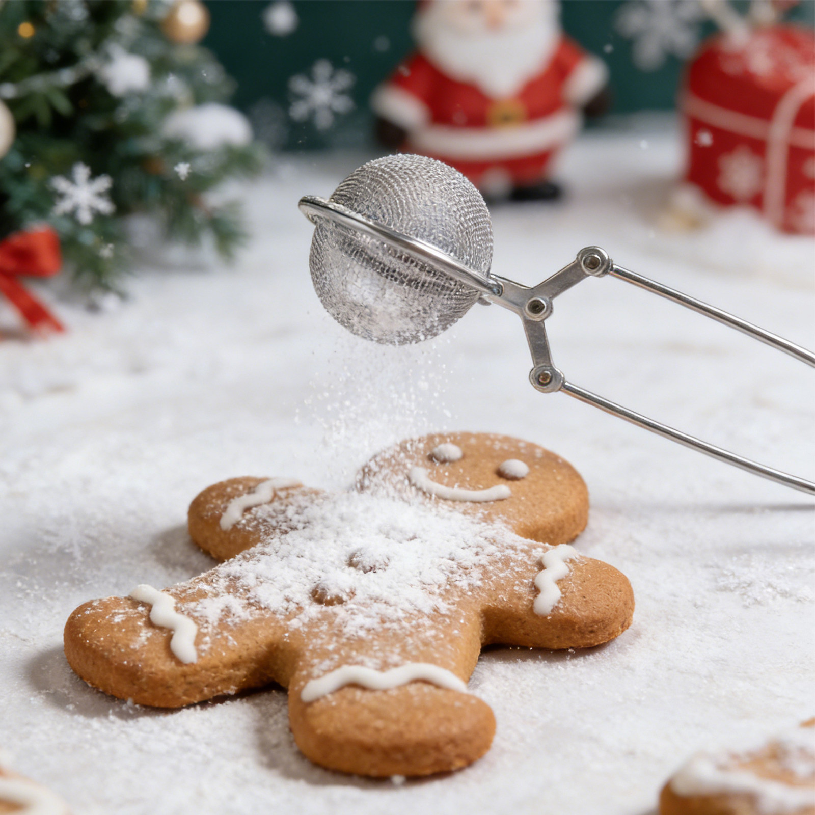 Baking Powder Kitchen - 2Pcs Stainless Steel Flour Sieve for