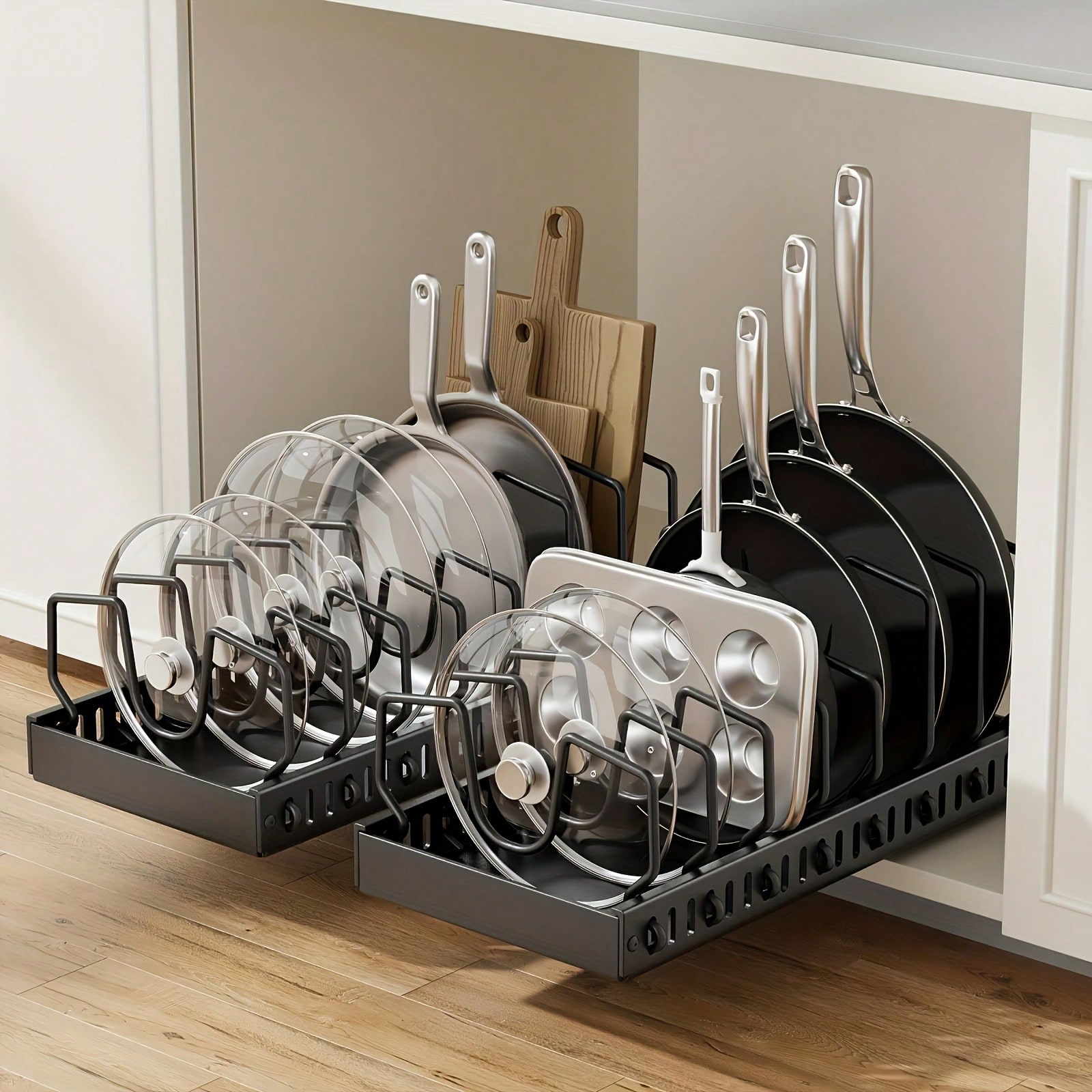 Kitchen Baking Cabinet - 1/2pcs Cabinet Pull-Out Storage Box For