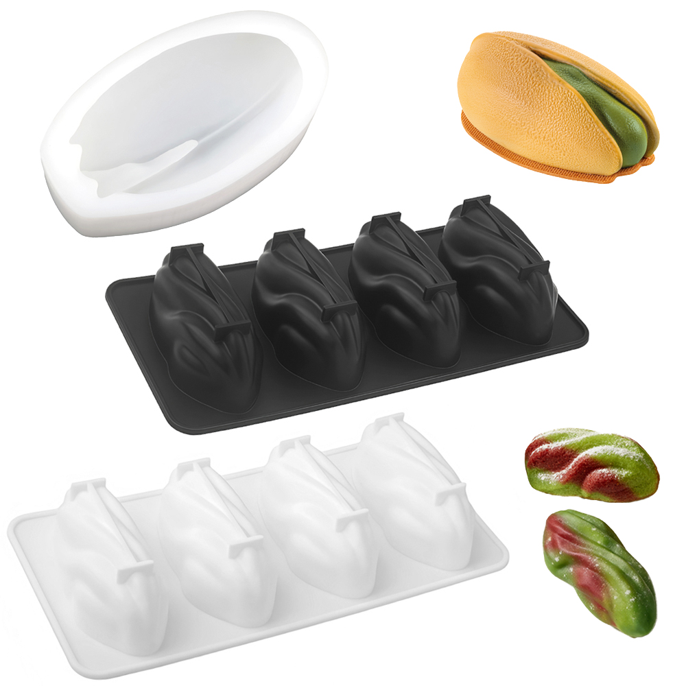 Kitchen Baking Items - Single or 4-Cell Pistachios Design Food