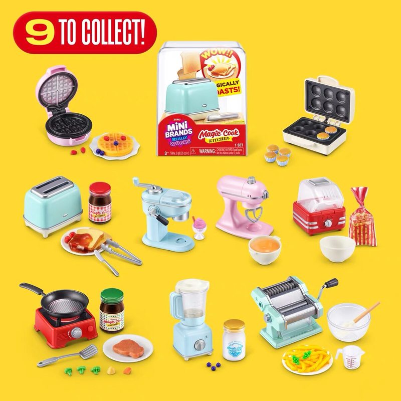 Kitchen Baking Items - Zuru Mini Magic Kitchen Miniature Appliance