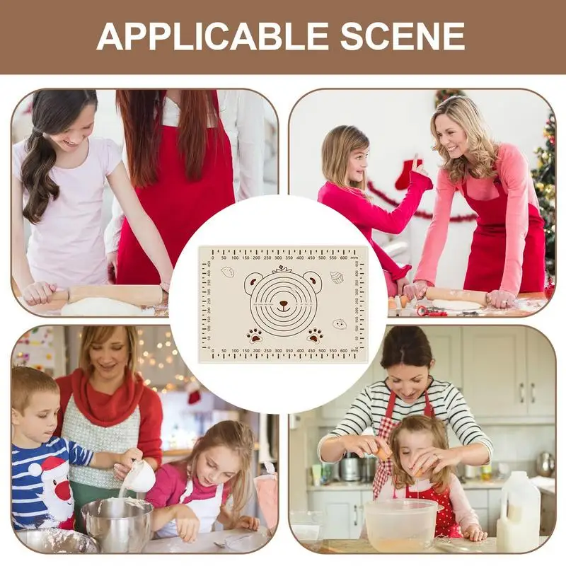 70*50cm Silicone Pad Baking Ma - Kitchen Grade Baking Sheet recension och pris
