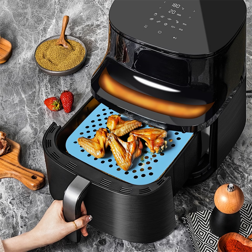 Reusable Air Fryer Pad, Silico - Kitchen Baking Gadgets recension och pris