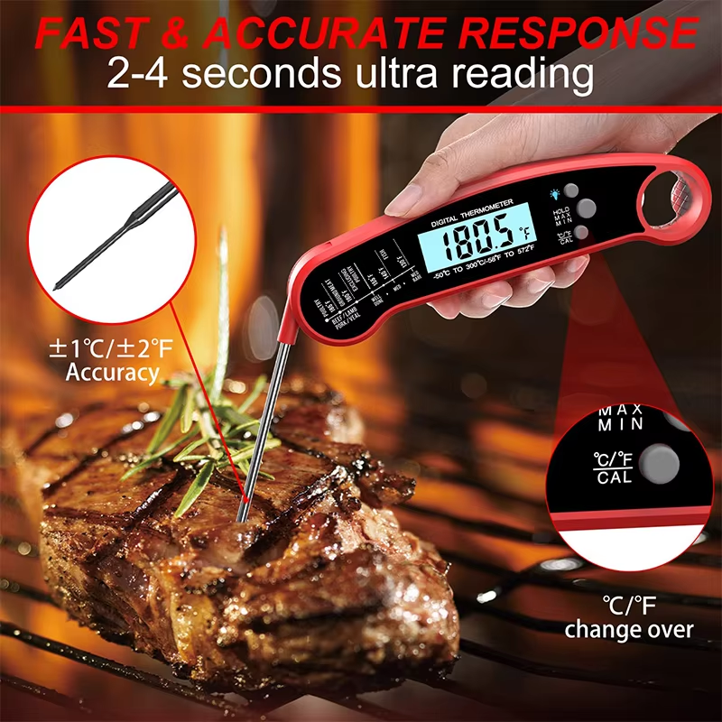 Digital Meat Thermometer High  - Kitchen Baking Utensil recension och pris