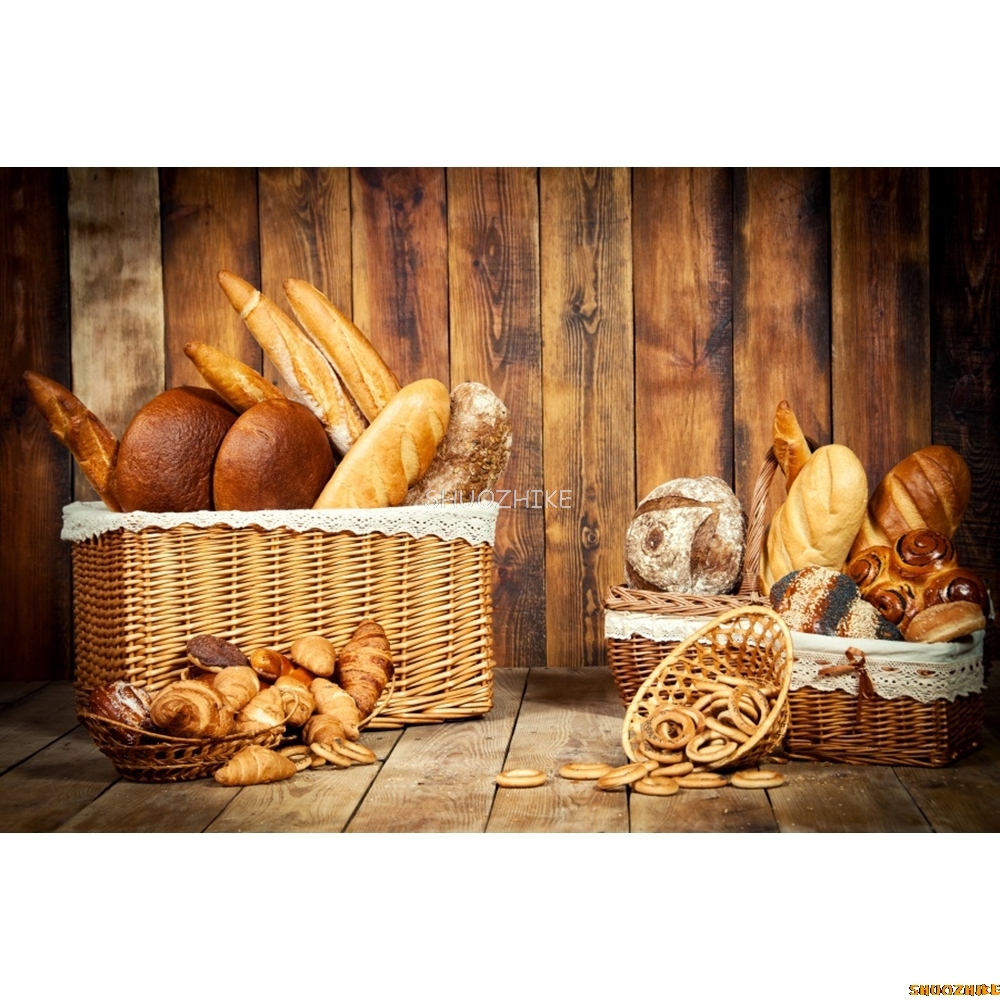 Wooden Planks Kitchen Donut Br - Kitchen Baking Photoshoot recension och pris