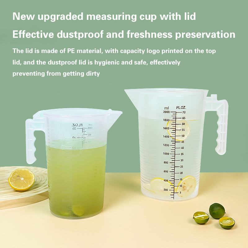 100-5000ml Plastic Measuring C - Kitchen Baking Containers recension och pris