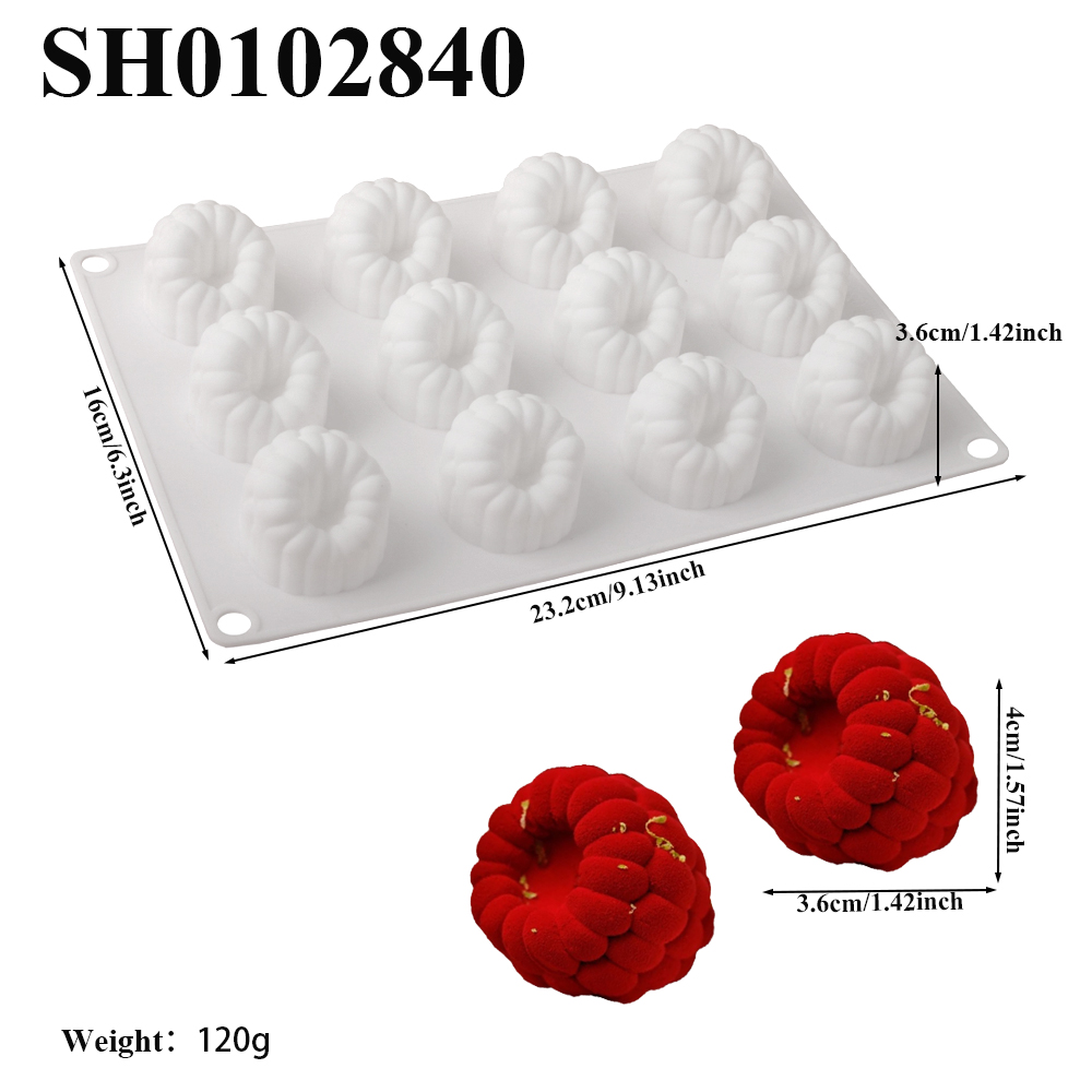 6/12/24-Cell Raspberry Design  - Kitchen Baking Items recension och pris