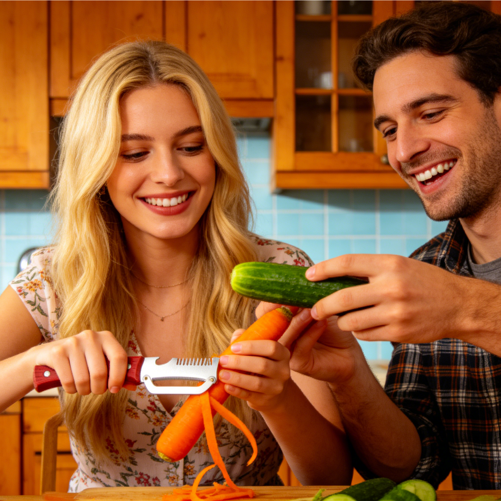 2pcs Stainless Steel Green Oni - Kitchen Job recension och pris
