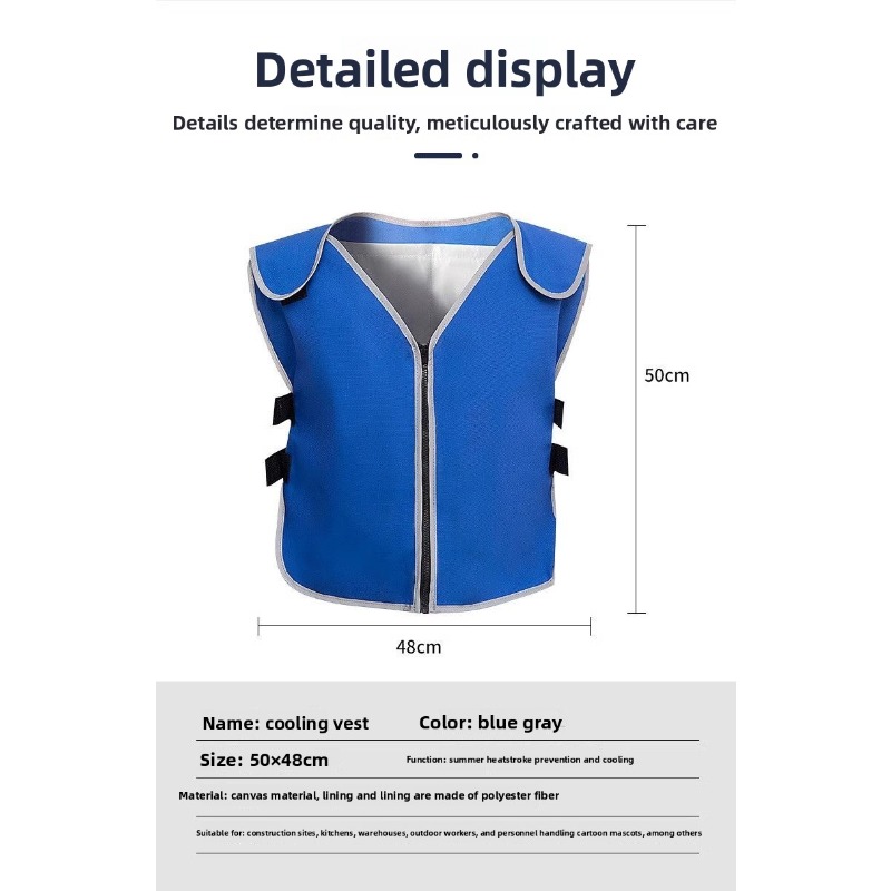 Ice Pack Cooling Vest Heat Ins - Kitchen Job recension och pris
