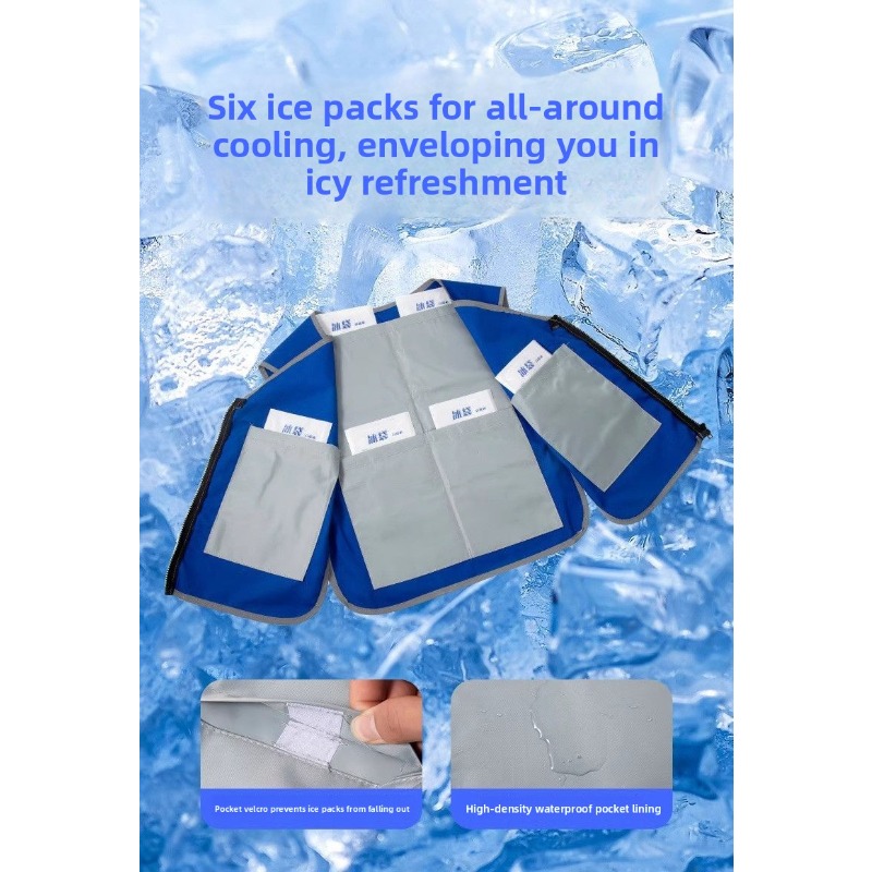 Ice Pack Cooling Vest Heat Ins - Kitchen Job recension och pris