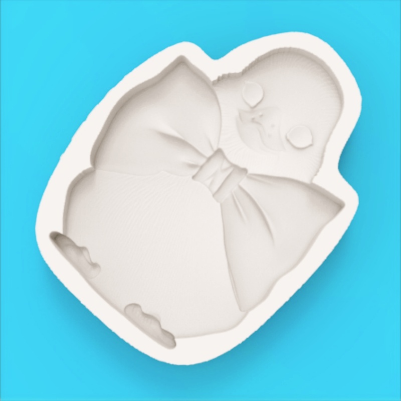 Duckling Mold with Bow Tie, Cu - Silicone Cake Mold recension och pris