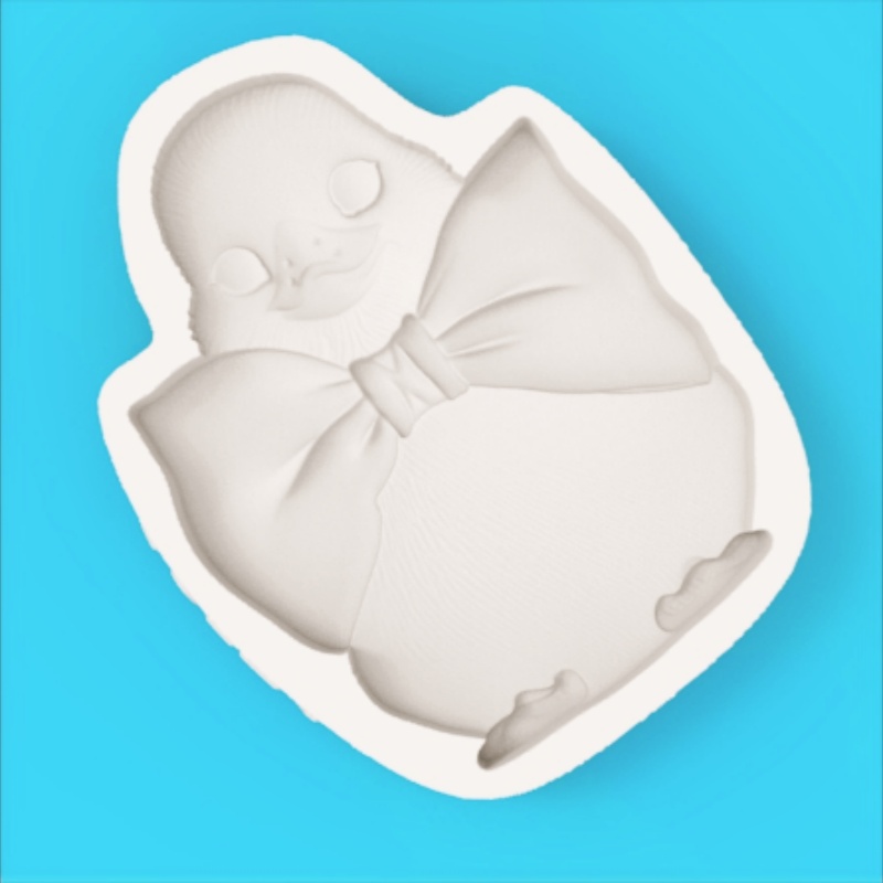 Duckling Mold with Bow Tie, Cu - Silicone Cake Mold recension och pris