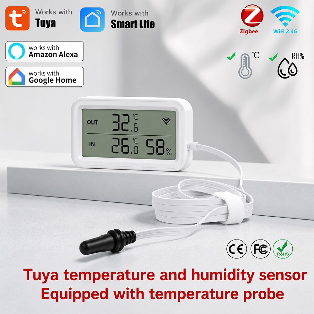 Tuya Zigbee WiFi Temp Humidity - Kitchen Job recension och pris