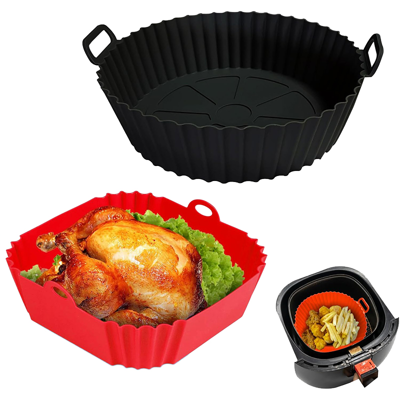 Air Fryer Silicone Liners Pot  - Kitchen Baking Gadgets recension och pris