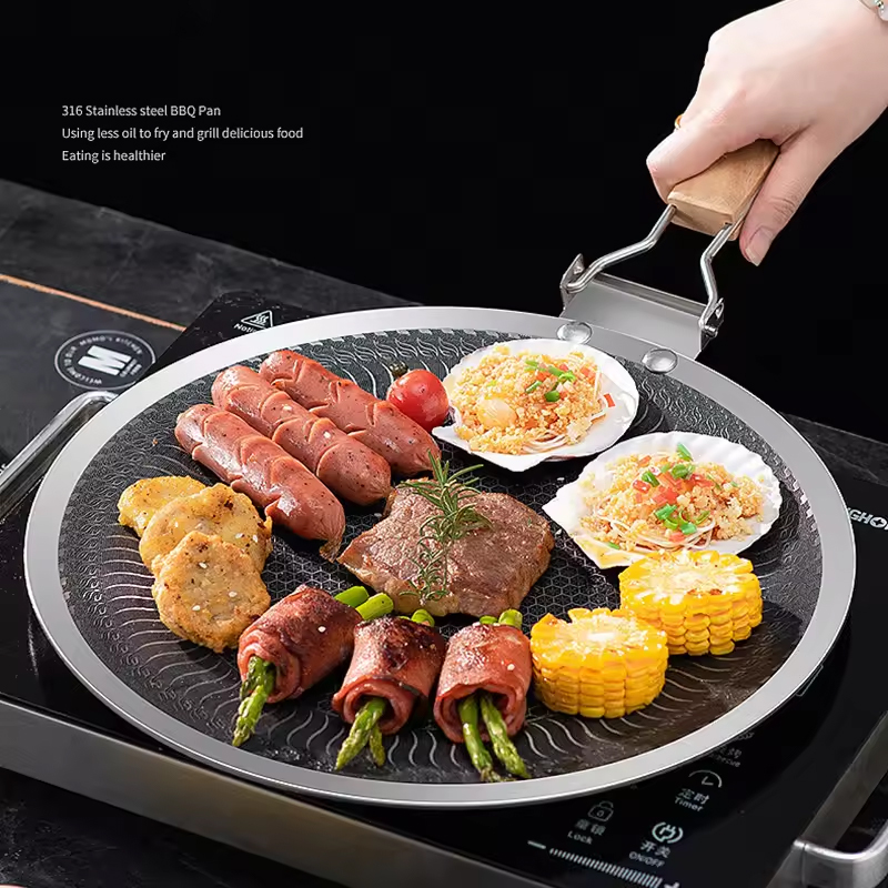 Stainless Steel Baking Pan Rou - Kitchen And Baking Equipment recension och pris