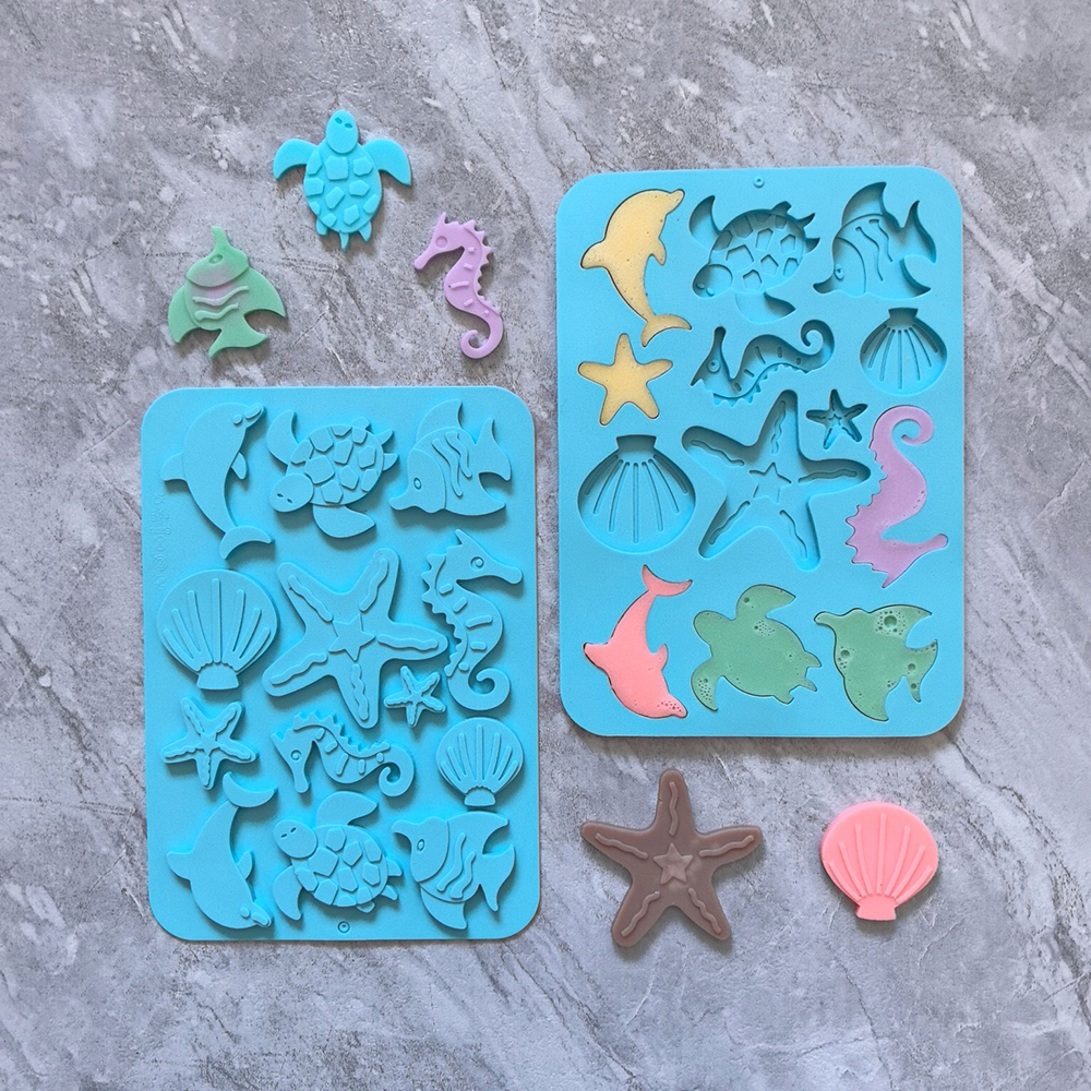 1pc Marine creature shaped cho - Silicone Cake Mold recension och pris