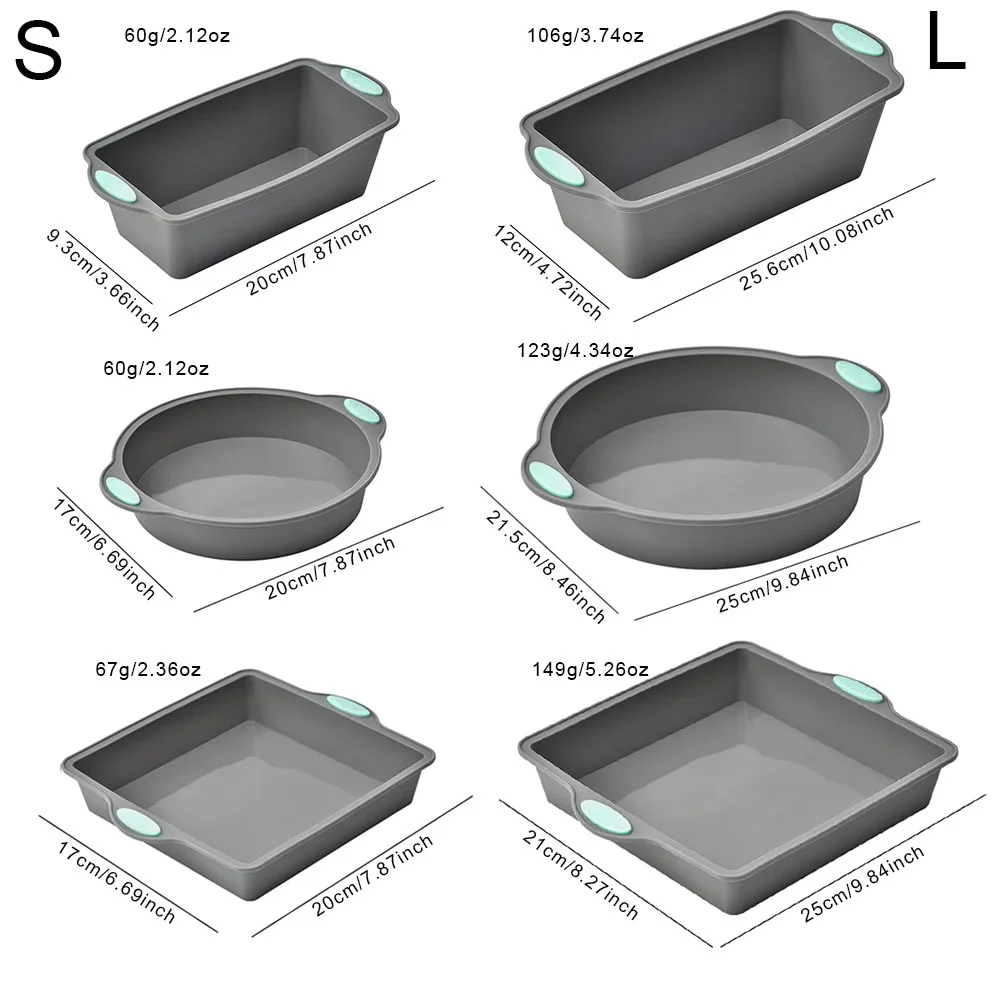 Grey Heat-resistant Silicone C - Kitchen Baking Items recension och pris