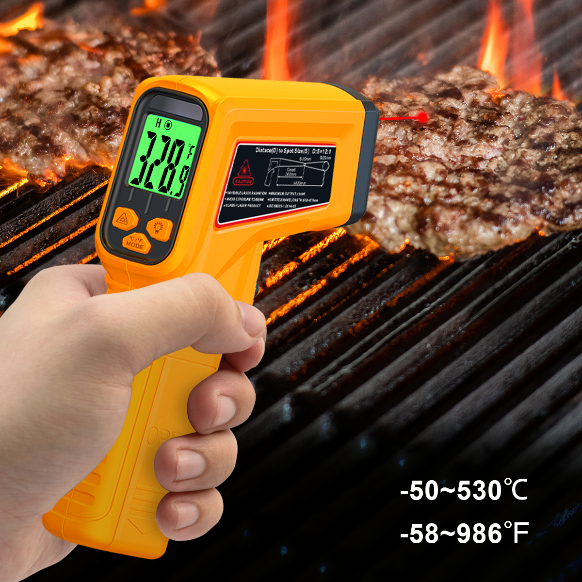 Infrared Thermometer Non-Conta - Kitchen Baking Utensil recension och pris