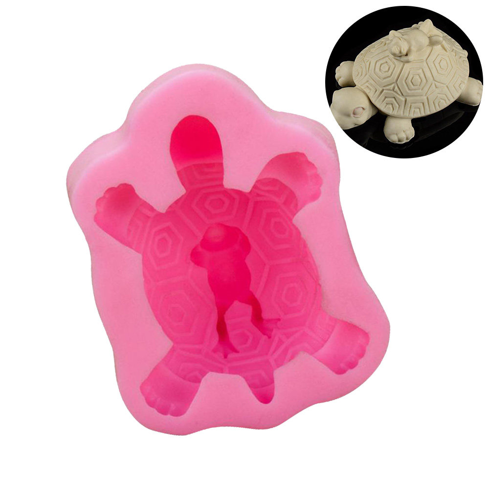 Fondant Turtle Shape Non-Stick - Silicone Cake Mold recension och pris