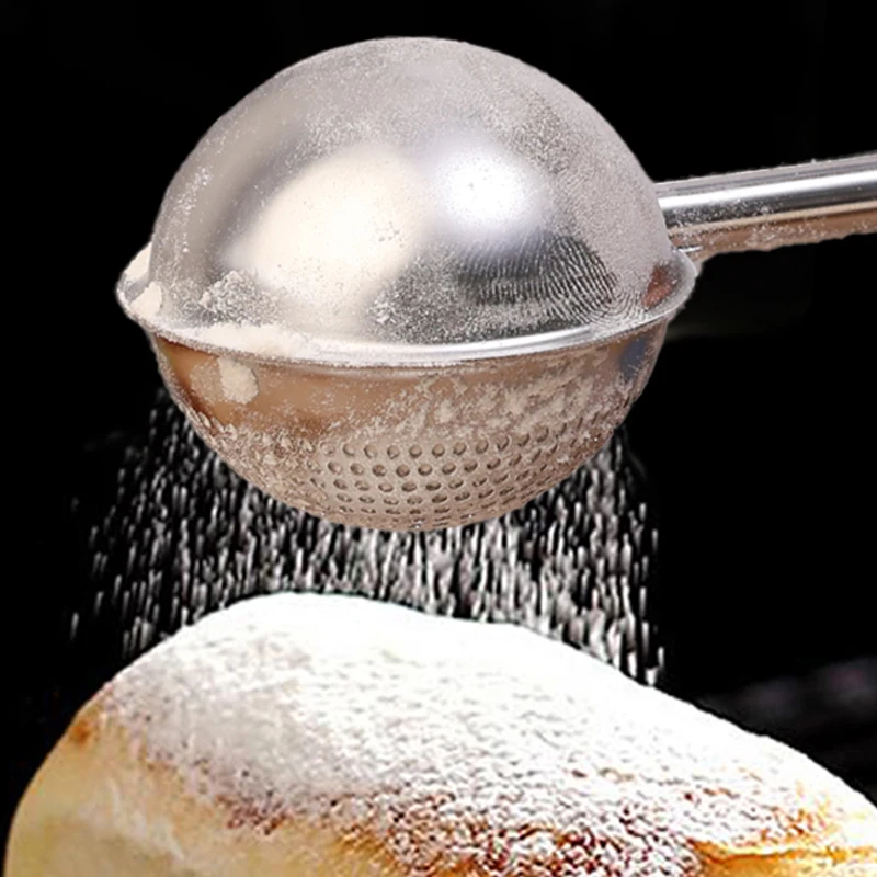 Stainless Steel Flour Sifter F - Baking Powder Kitchen recension och pris