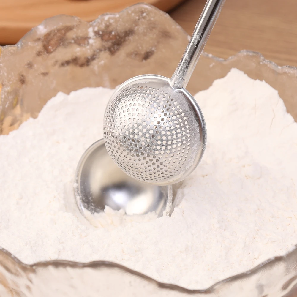 Stainless Steel Flour Sifter F - Baking Powder Kitchen recension och pris