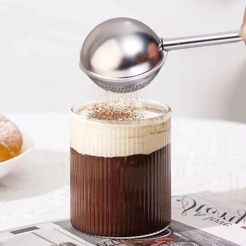 Stainless Steel Flour Sifter F - Baking Powder Kitchen recension och pris