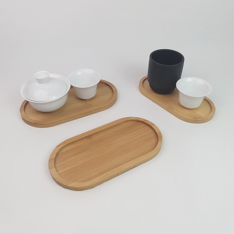 Tableware Solid Wood Food Tray - Cake Board Round recension och pris