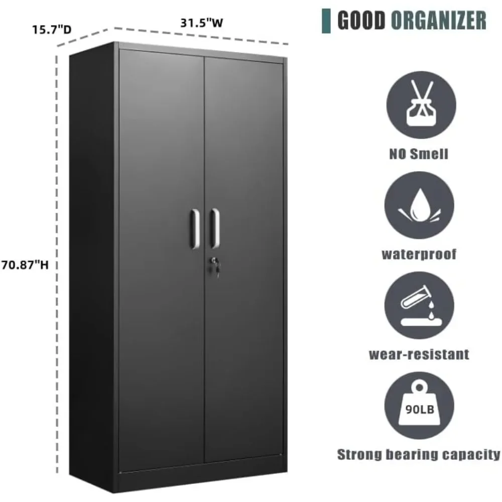 metal storage cabinet with adj - Kitchen Baking Cabinet recension och pris