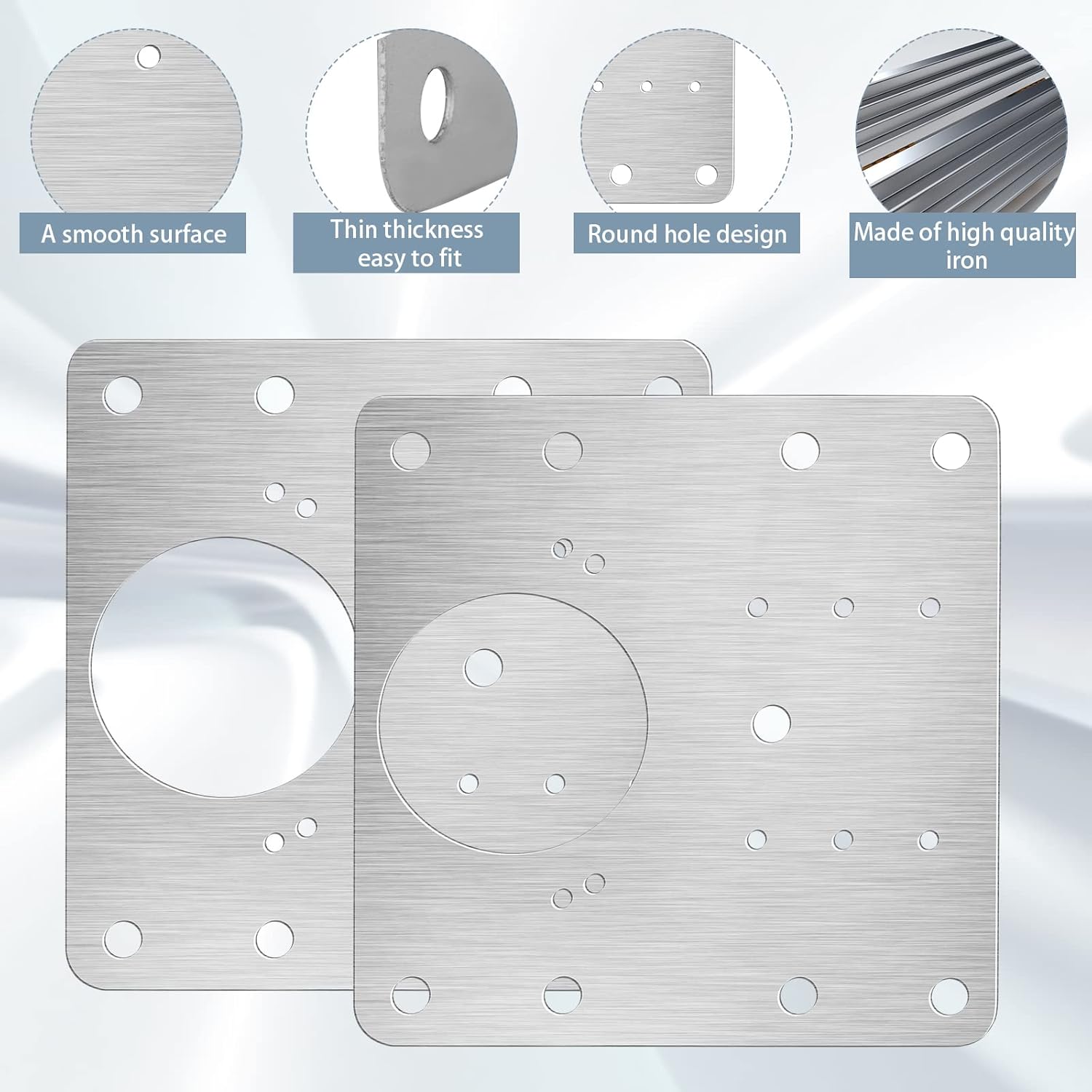 Cabinet Hinge Repair Plate Kit - Kitchen Baking Cabinet recension och pris