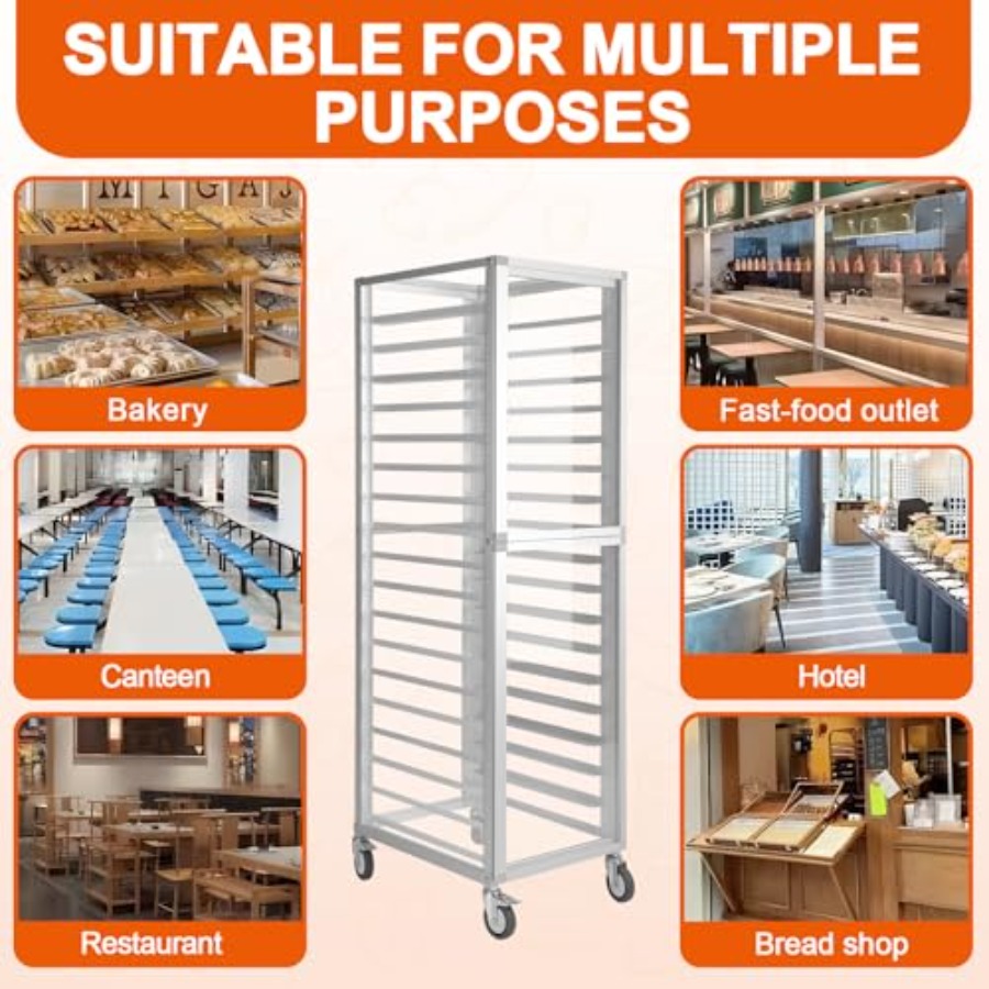 Commercial kitchen bun racks:  - Kitchen Baking Rack recension och pris