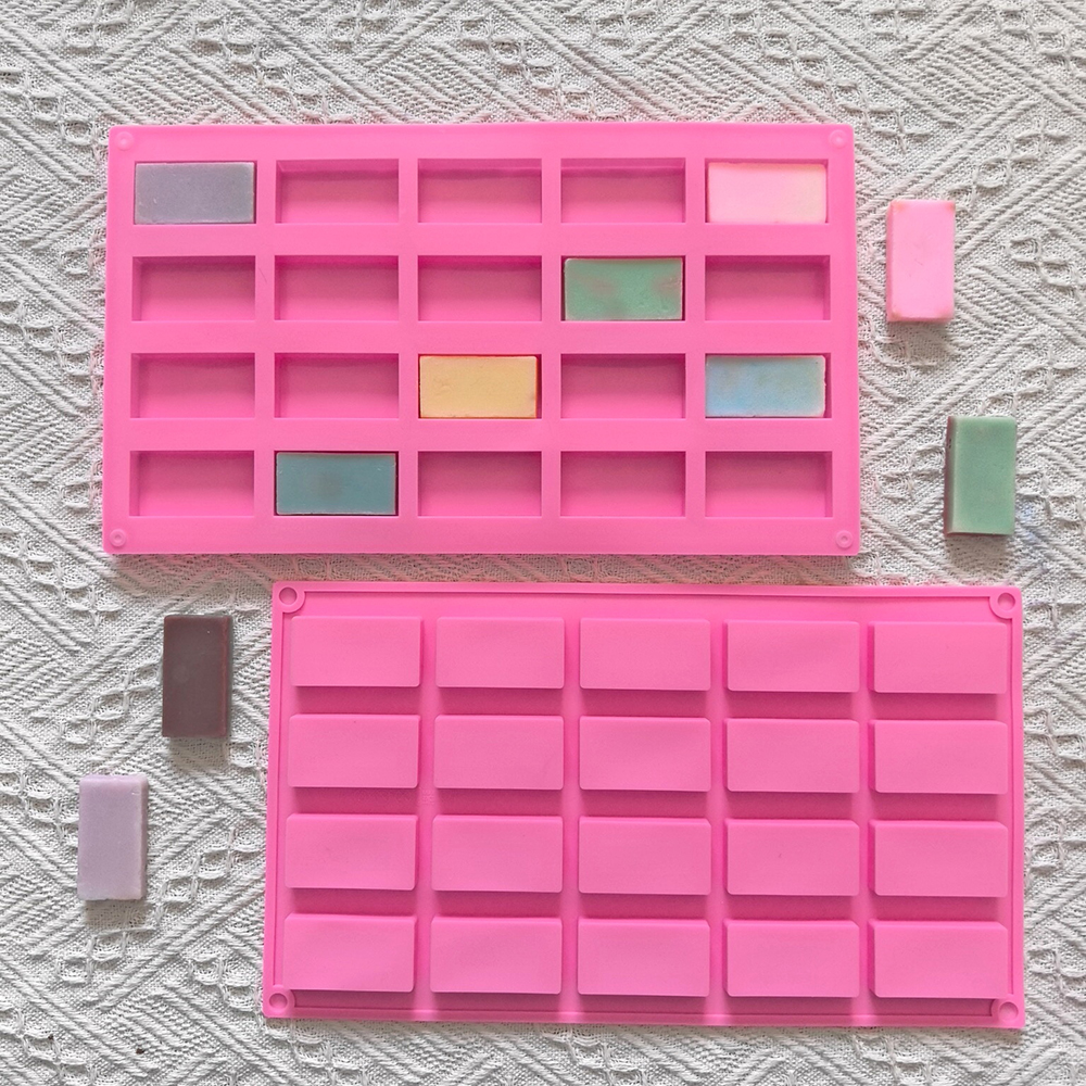 1pc 20 cavity rectangular sili - Silicone Cake Mold recension och pris