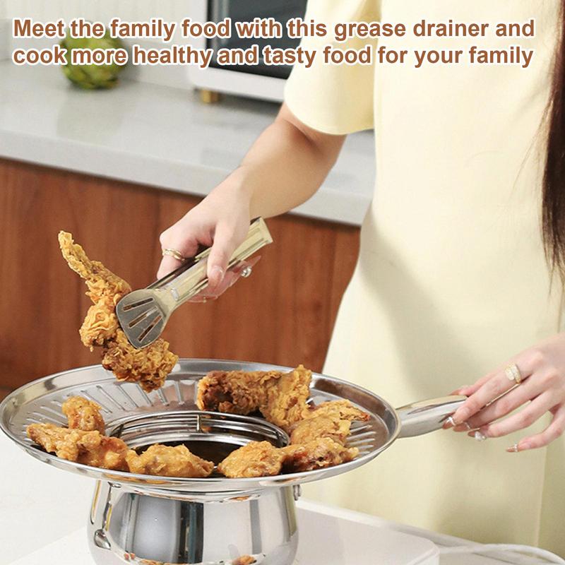 Fried Food Draining Rack Stain - Kitchen Baking Rack recension och pris