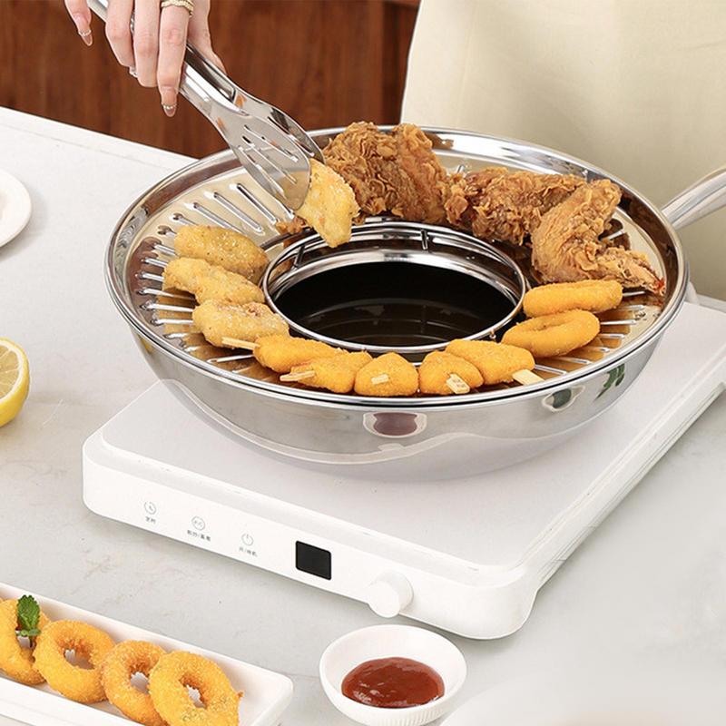 Fried Food Draining Rack Stain - Kitchen Baking Rack recension och pris
