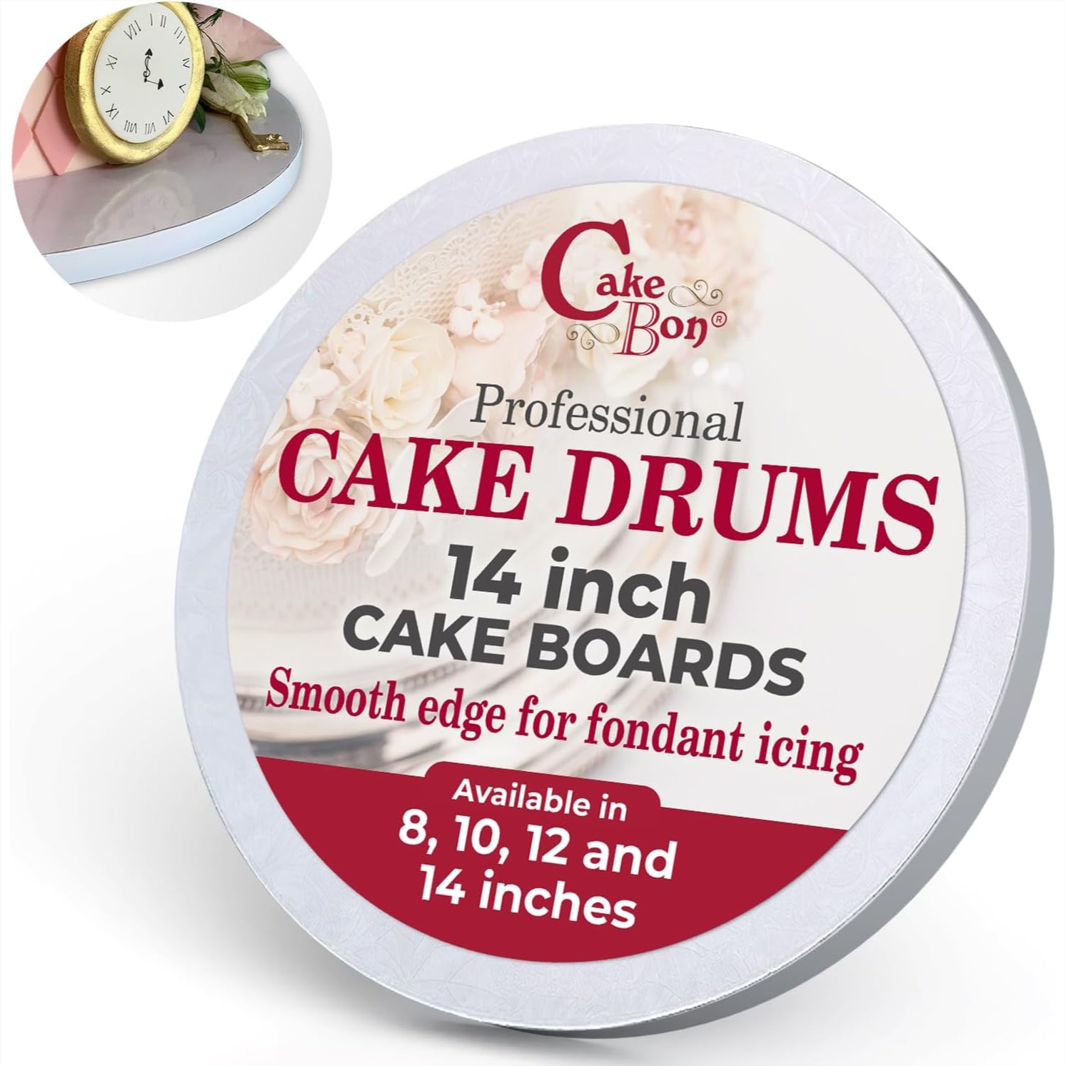 14 Inch Round Cake Boards, 1/2 - Cake Board Round recension och pris