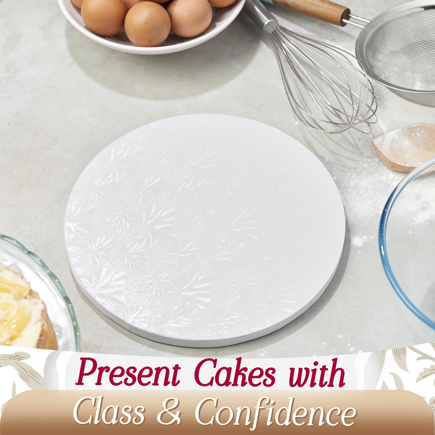 14 Inch Round Cake Boards, 1/2 - Cake Board Round recension och pris