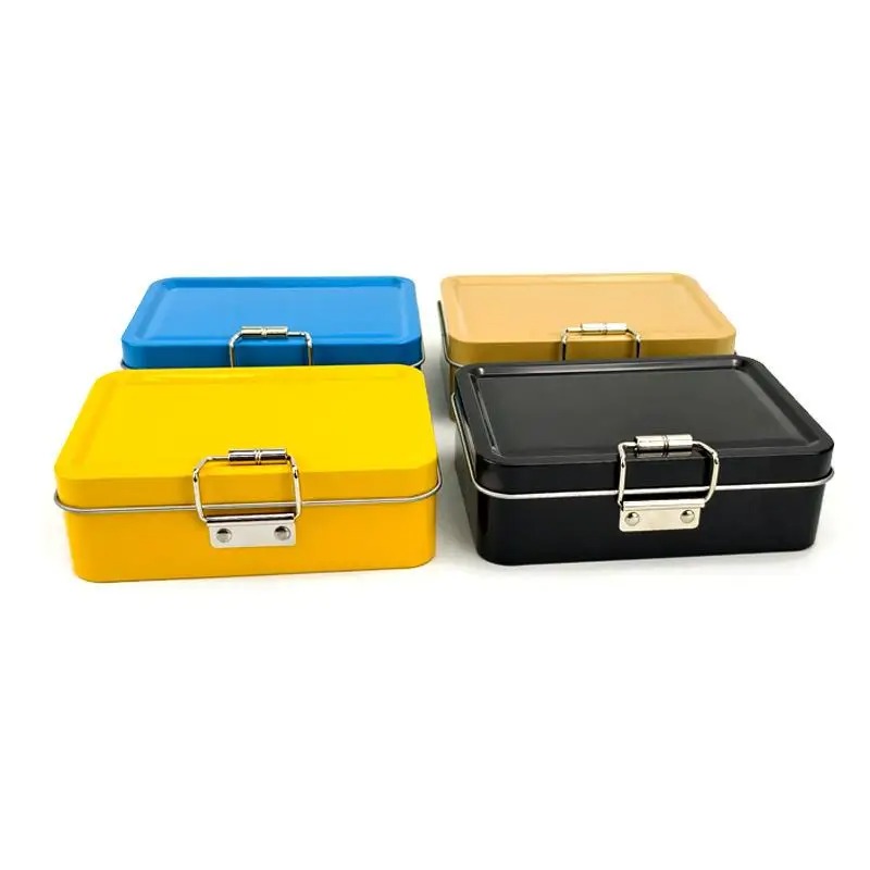 Square Tinplate Cookie Storage - Kitchen Baking Containers recension och pris