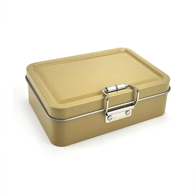Square Tinplate Cookie Storage - Kitchen Baking Containers recension och pris
