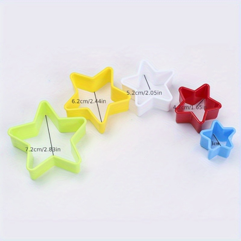 1/2/3PCS Star Shaped Cookie Cu - Kitchen Baking Utensil recension och pris