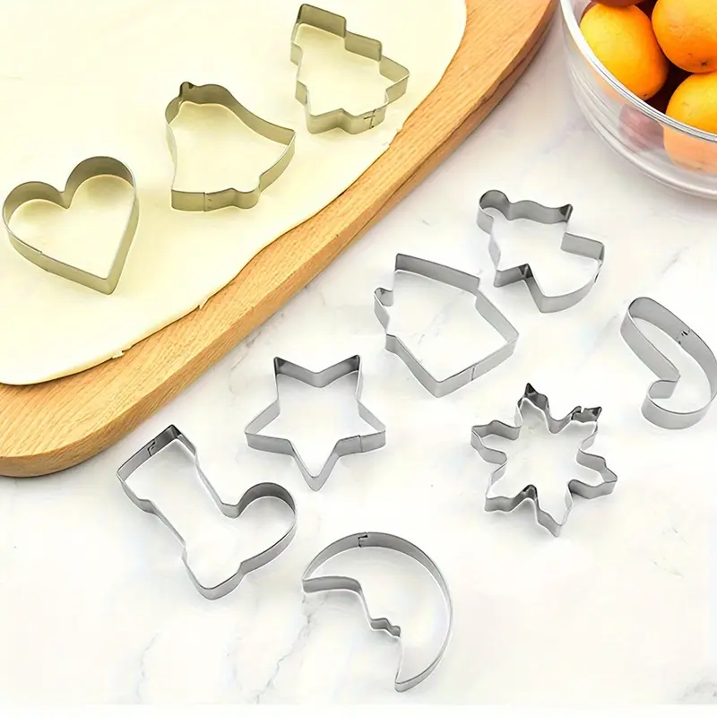 10PC Christmas Cookie Cutter S - Kitchen And Baking Equipment recension och pris