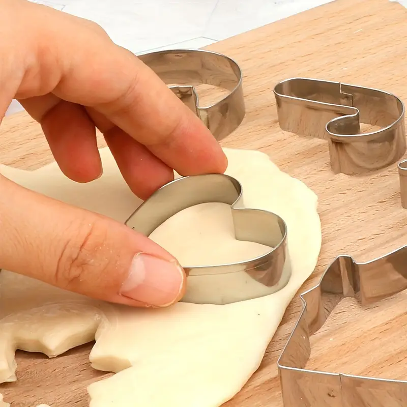 10PC Christmas Cookie Cutter S - Kitchen And Baking Equipment recension och pris