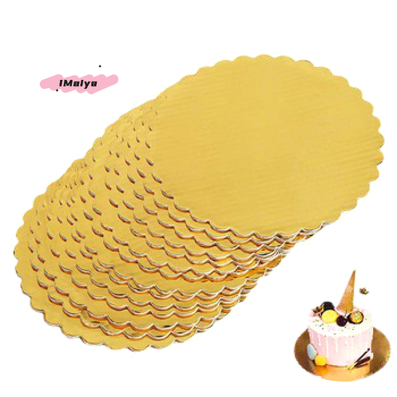 Golden round Cake Boards 4/5/6 - Cake Board Round recension och pris