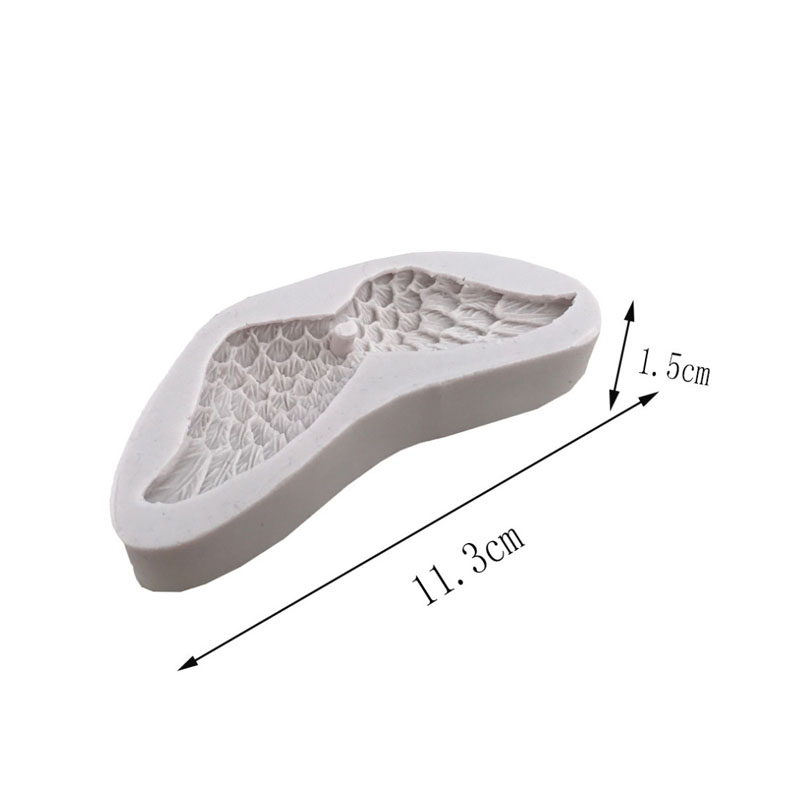 Leaves feather&wings shape 3D  - Kitchen Baking Gadgets recension och pris