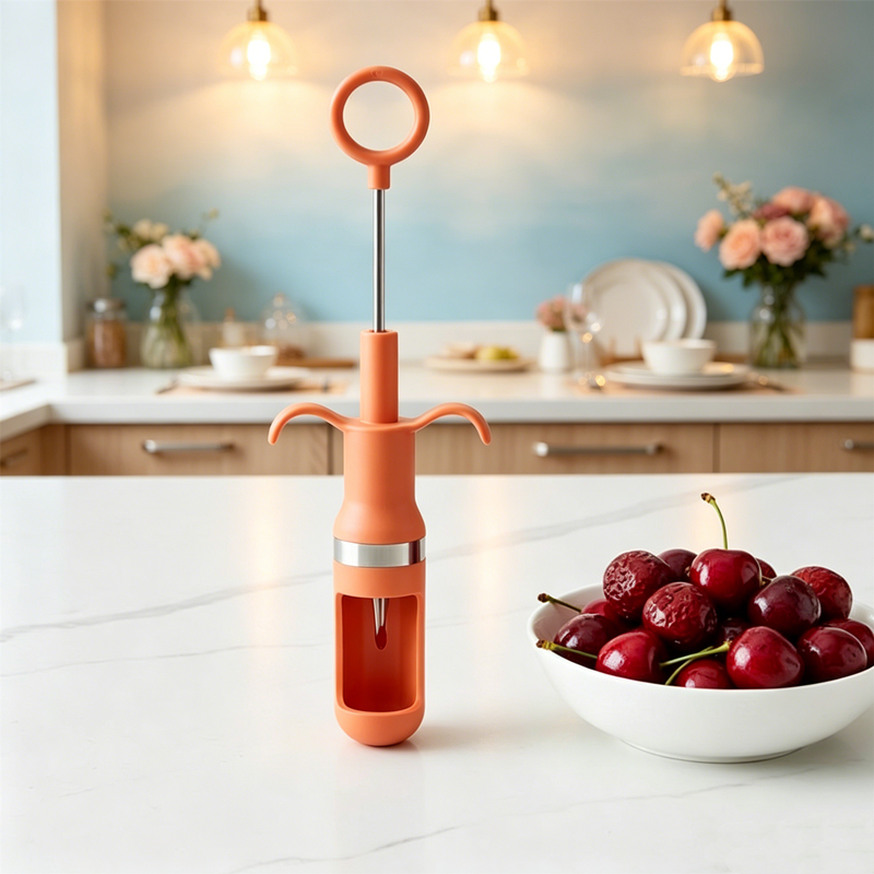 One-Second Cherry Pitter Stain - Kitchen Baking Gadgets recension och pris
