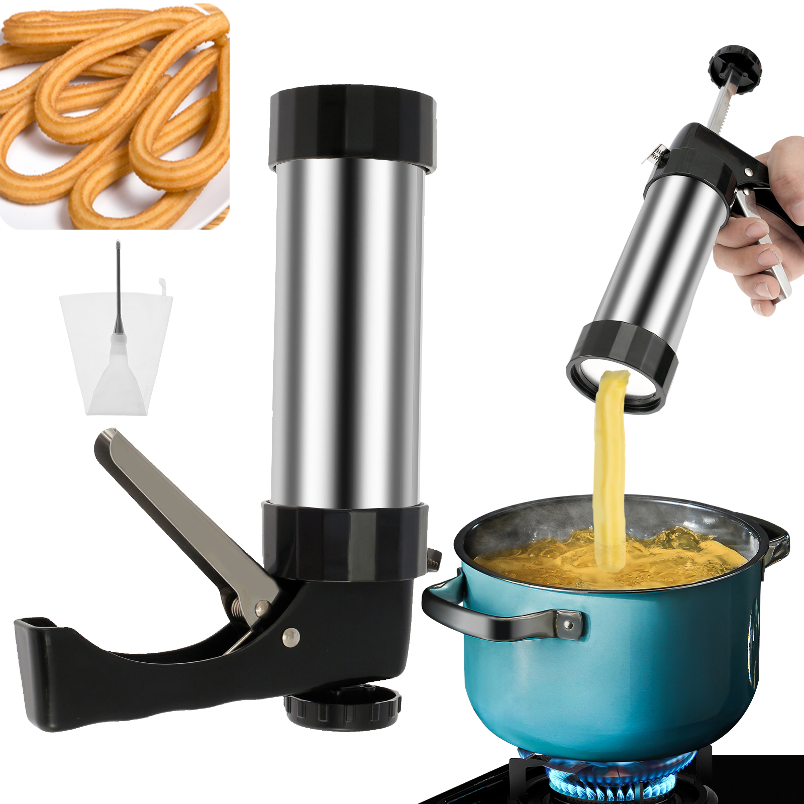 Churrera Churro Maker Machine  - Kitchen Baking Gadgets recension och pris
