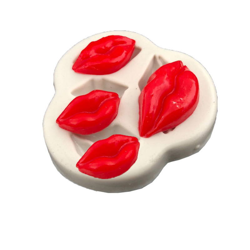 Sexy Lips Silicone Mold Fondan - Kitchen Baking Gadgets recension och pris
