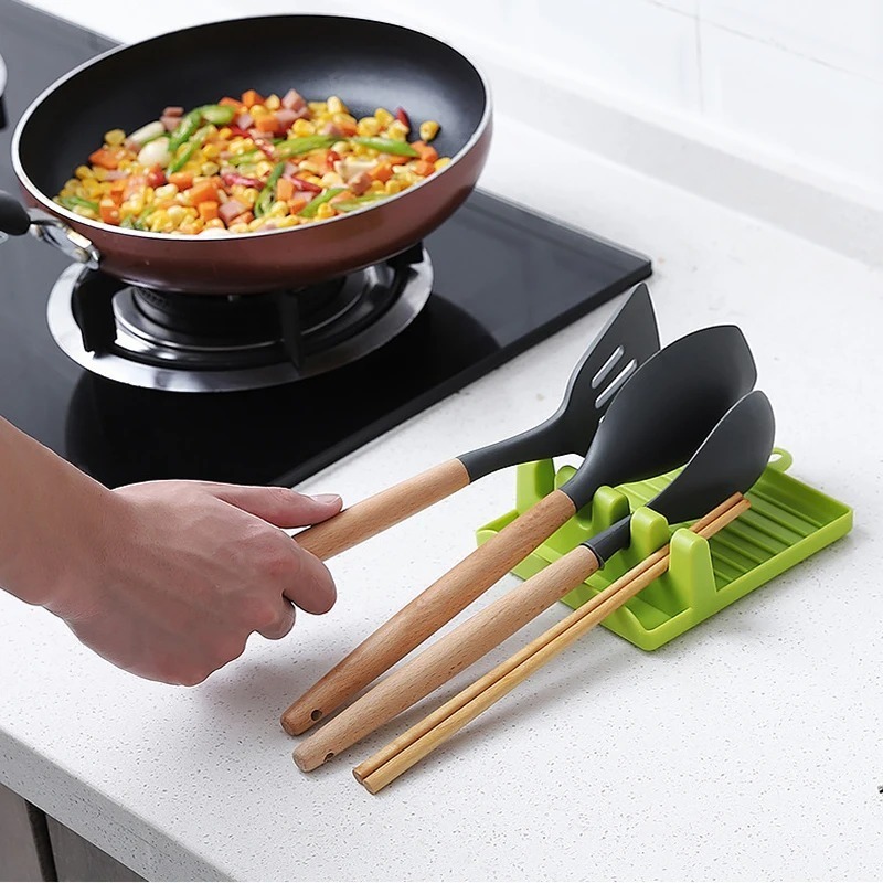 Plastic Spoon Spatula Holder K - Kitchen Baking Rack recension och pris