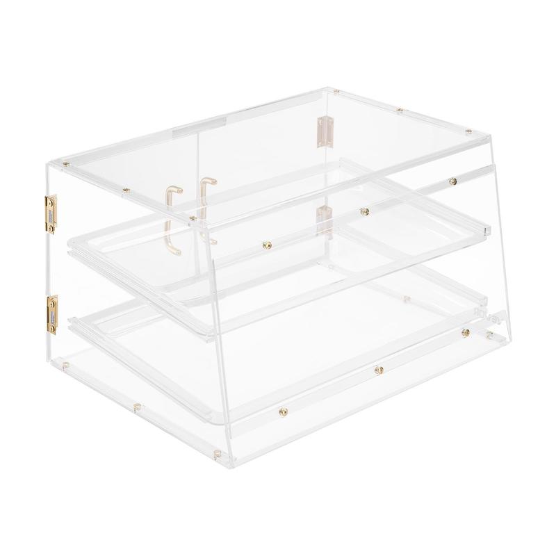 Bakery Display Case, 2-Tier Co - Kitchen Baking Cabinet recension och pris