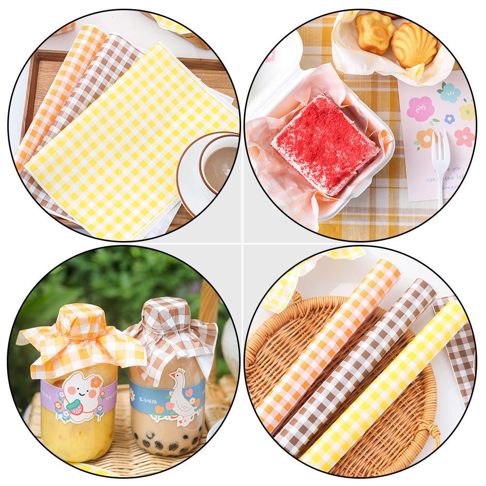 50 Sheets Oil-Proof Paper Baki - Kitchen Grade Baking Sheet recension och pris