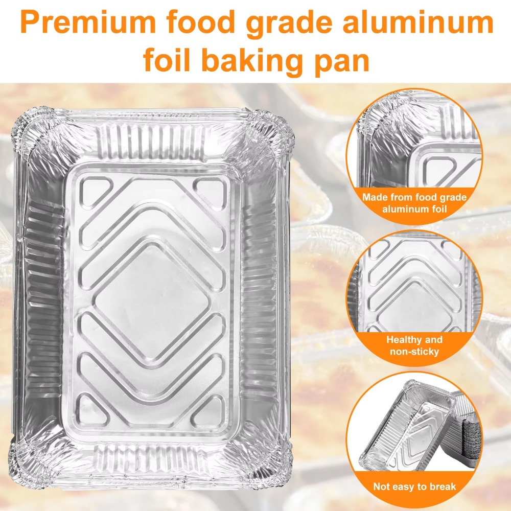 10PCS New With Lids Aluminum F - Kitchen Baking Containers recension och pris